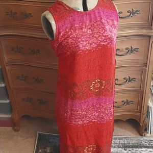 R&K originals cotton tank dress.